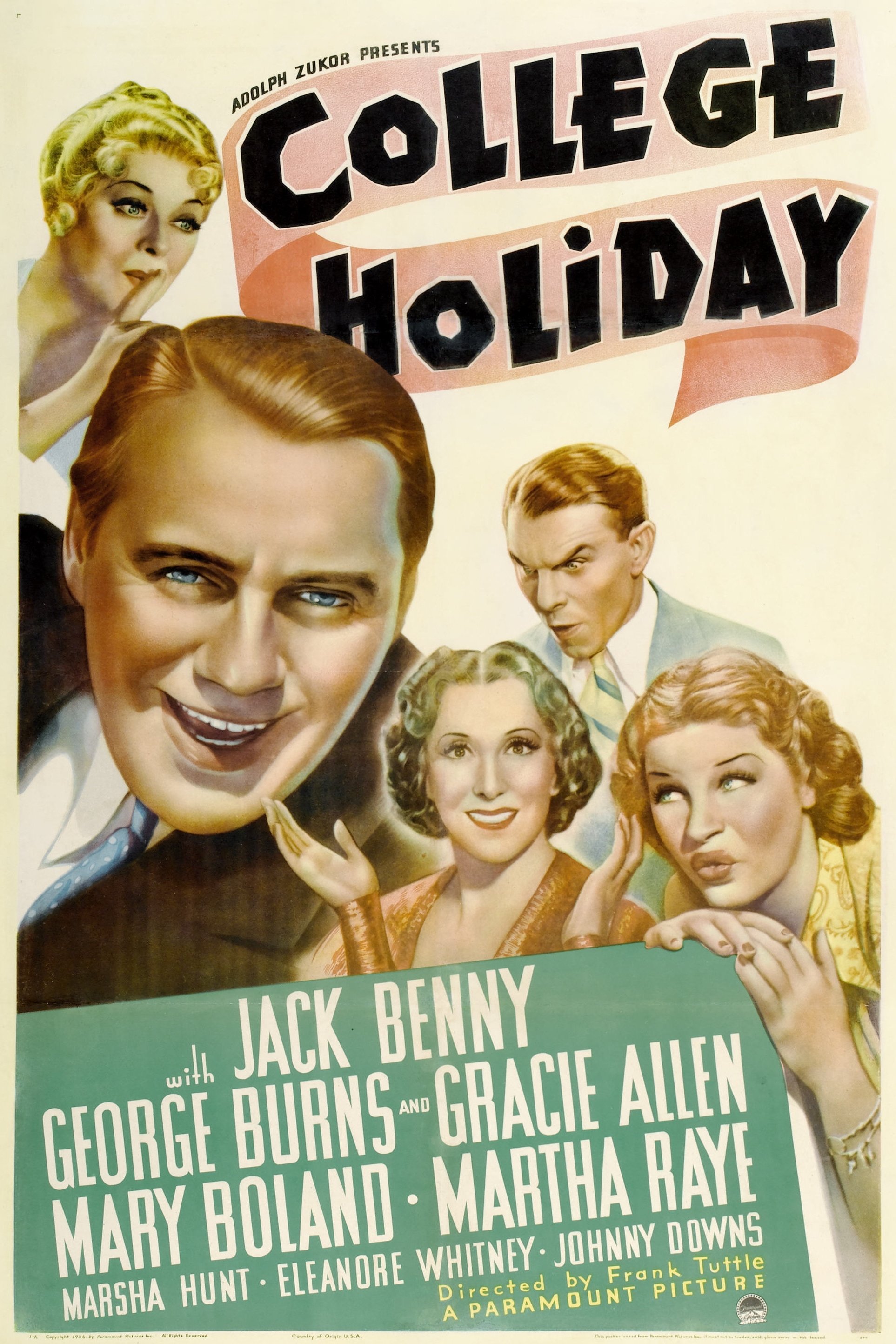 Постер College Holiday